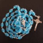 Blue Oval Rosary