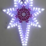 CHRISTMAS STAR LED PFC 007  SNOW STAR - Image 2