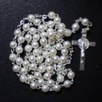 Pearl White Rosary